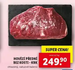 Lidl Hovězí přední bez kosti nabídka