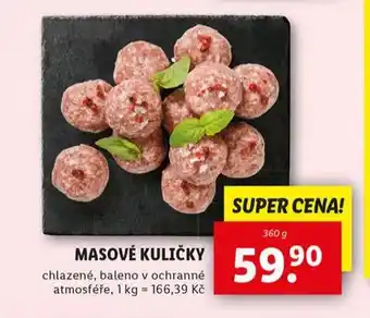 Lidl Masové kuličky nabídka