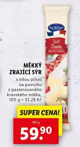 Lidl Měkký zrající sýr nabídka