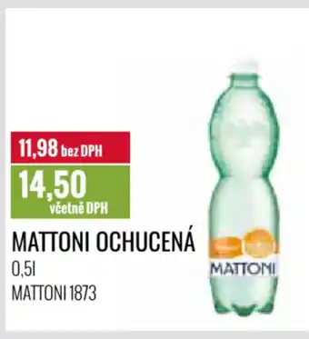 Ratio MATTONI Ochucená nabídka