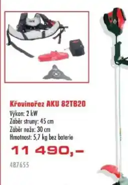 Uni Hobby Křovinořez AKU 82TB20 nabídka