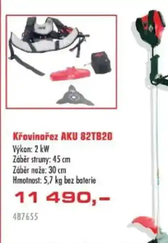 Uni Hobby Křovinořez AKU 82TB20 nabídka