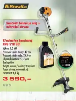 Uni Hobby Křovinořez benzinový RPB 518 SET nabídka
