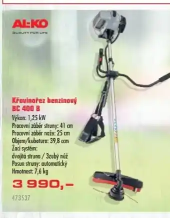 Uni Hobby Křovinořez benzinový BC 400 B nabídka