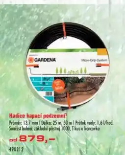 Uni Hobby Hadice kapací podzemní nabídka