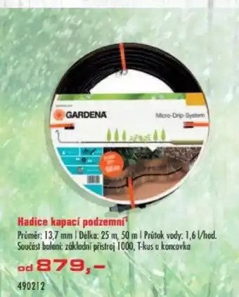 Uni Hobby Hadice kapací podzemní nabídka
