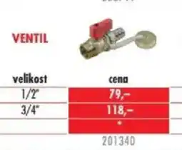 Uni Hobby VENTIL nabídka