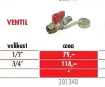 Uni Hobby VENTIL nabídka