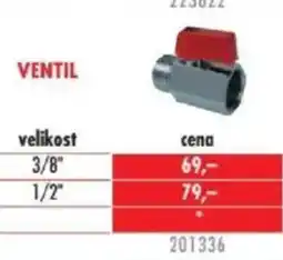 Uni Hobby VENTIL nabídka