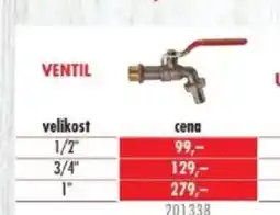 Uni Hobby VENTIL nabídka