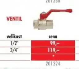 Uni Hobby VENTIL nabídka