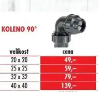Uni Hobby KOLENO 90° nabídka