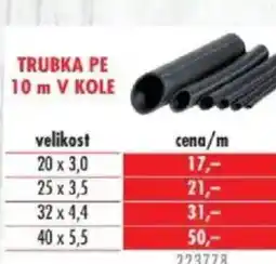 Uni Hobby TRUBKA PE 10 m V KOLE nabídka