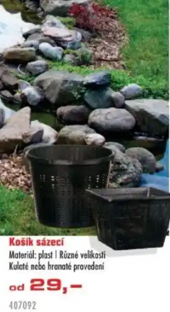 Uni Hobby Košík sázecí Materiál: plast | Různé velikosti Kulaté nebo hranaté provedení nabídka