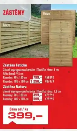 Uni Hobby Zástěna Fetiche nabídka