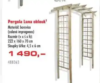 Uni Hobby Pergola Luna oblouk¹ nabídka