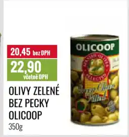 Ratio Olivy Zelené bez pecky Olicoop nabídka