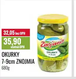 Ratio Okurky 7-9cm Znojmia nabídka
