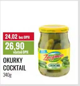 Ratio Okurky Cocktail nabídka
