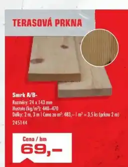 Uni Hobby TERASOVÁ PRKNA Smrk A/B- nabídka
