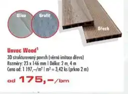 Uni Hobby Unvoc Wood¹ nabídka