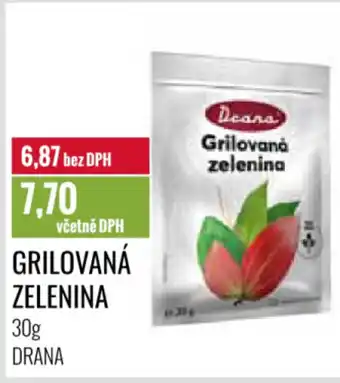 Ratio Grilovaná Zelenina nabídka