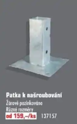 Uni Hobby Patka k našroubování nabídka