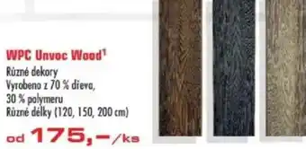 Uni Hobby WPC Unvoc Wood¹ nabídka