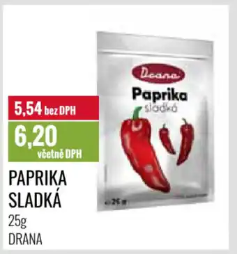 Ratio Paprika sladká nabídka