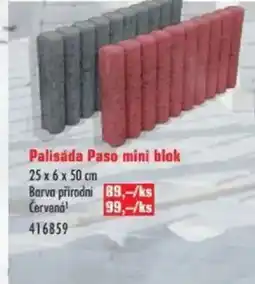 Uni Hobby Palisáda Paso mini blok nabídka
