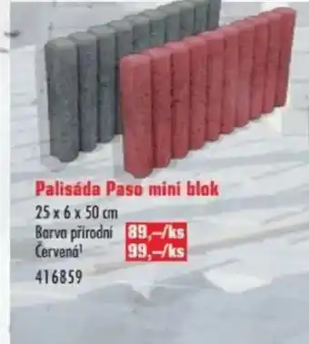 Uni Hobby Palisáda Paso mini blok nabídka