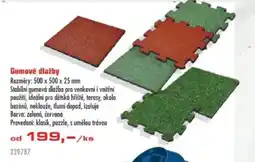 Uni Hobby Gumové dlažby nabídka