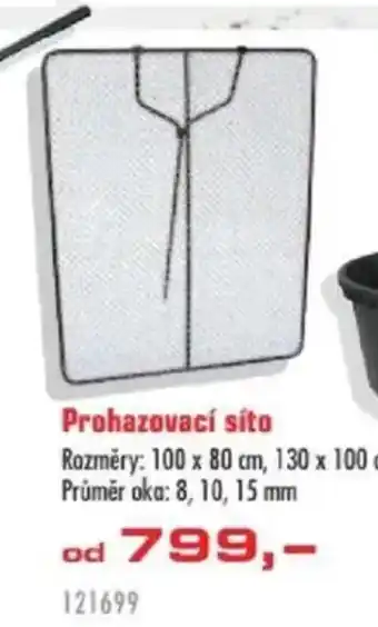 Uni Hobby Prohazovací síto nabídka