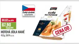 Ratio Hotová jídla Hamé nabídka