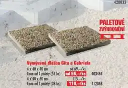 Uni Hobby Vymývaná dlažba Gita a Gabriela nabídka