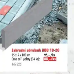 Uni Hobby Zahradní obrubník ABO 10-20 nabídka