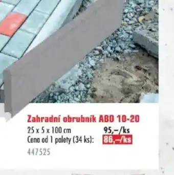 Uni Hobby Zahradní obrubník ABO 10-20 nabídka