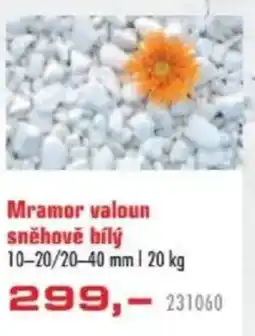Uni Hobby Mramor valoun sněhově bílý nabídka