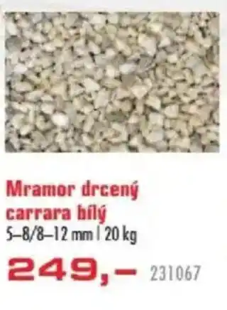 Uni Hobby Mramor drcený carrara bílý nabídka