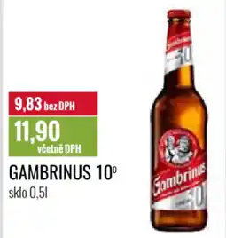 Ratio Gambrinus 10° nabídka