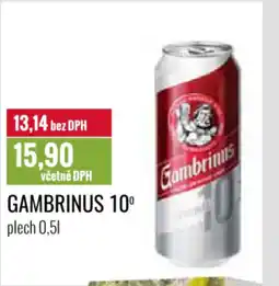 Ratio Gambrinus 10° nabídka