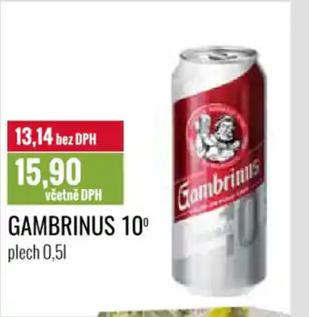 Ratio Gambrinus 10° nabídka