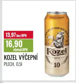 Ratio Kozel výčepní nabídka
