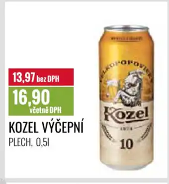 Ratio Kozel výčepní nabídka