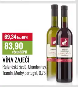 Ratio Vína Zaječí nabídka