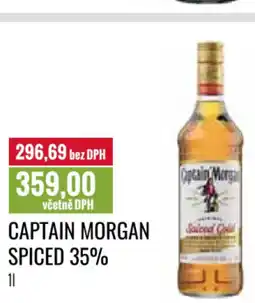 Ratio Captain Morgan spiced 35% nabídka