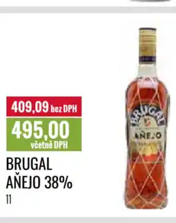 Ratio Brugal Anejo 38% nabídka