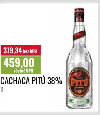Ratio Cachaca Pitú 38% nabídka