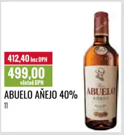 Ratio Abuelo Añejo 40% nabídka