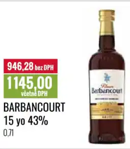 Ratio Barbancourt 15 yo 43% nabídka